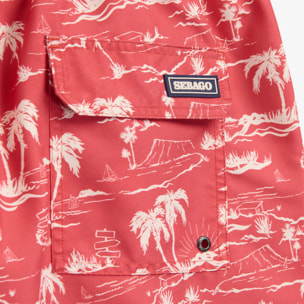 Sebago - Costumi da Bagno Uomo Rosso - Sandbeach