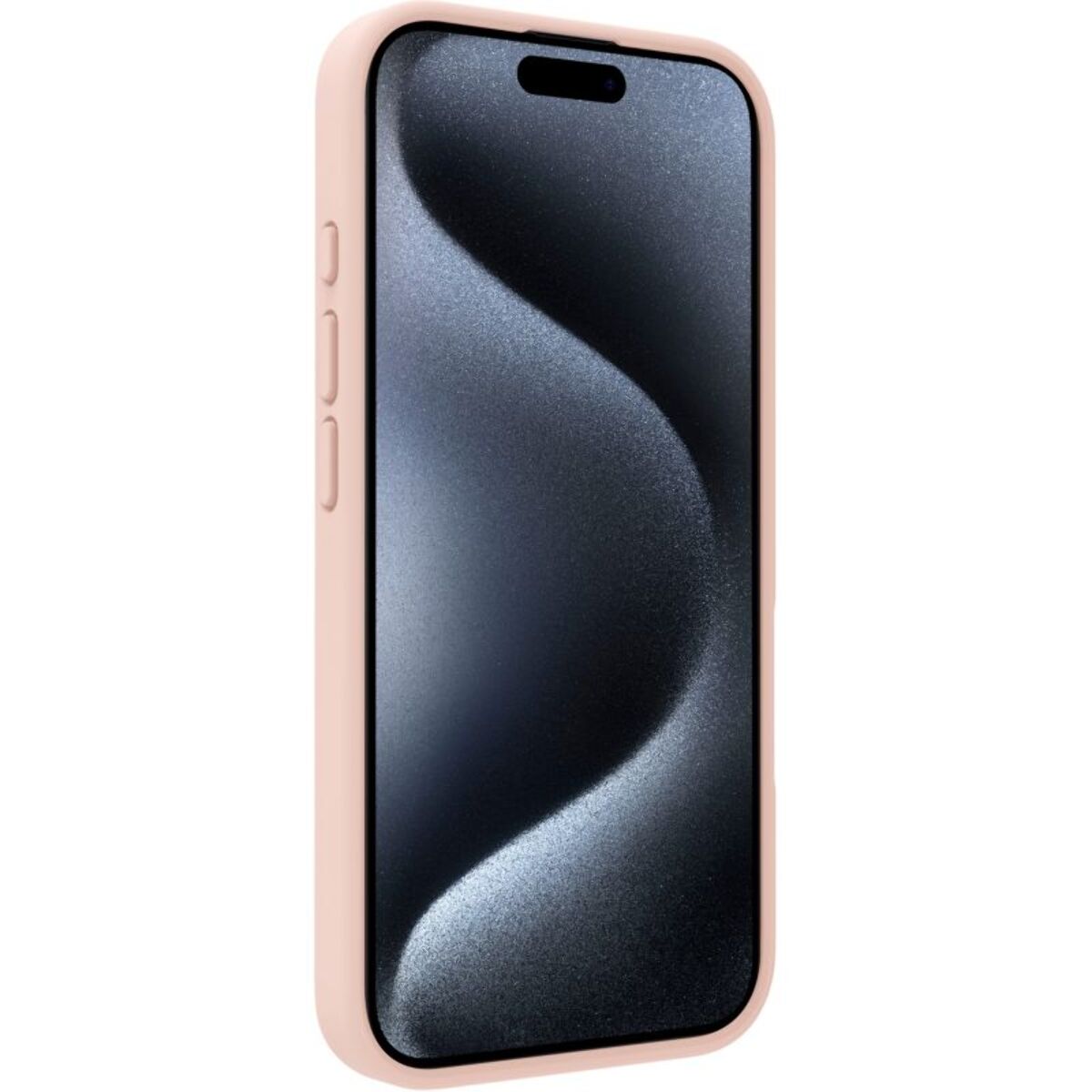 Coque ADEQWAT iPhone 16 magnétique Rose avec support