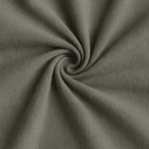 Naturals - Funda Nórdica Lisa - Cierre con botones - 100% Algodón - Incluye 1/2 Fundas de Almohada - Gris