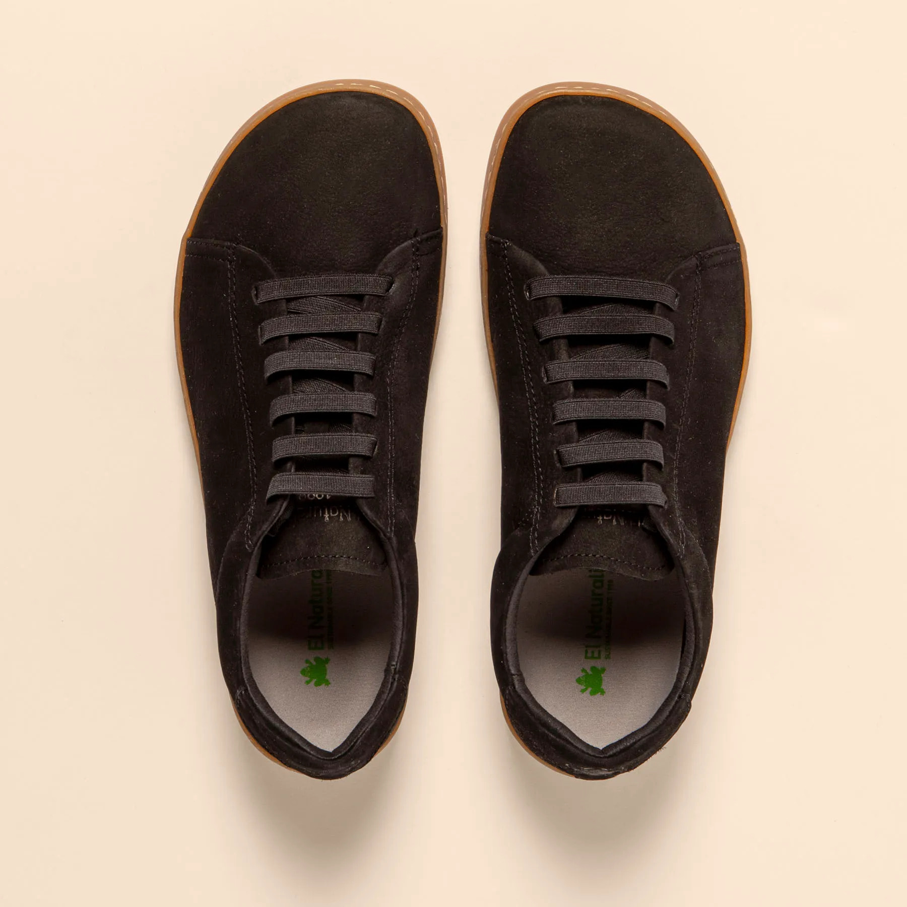 Zapatos N5910L NOBUCK LAVADO BLACK/ ORIGEN color Black