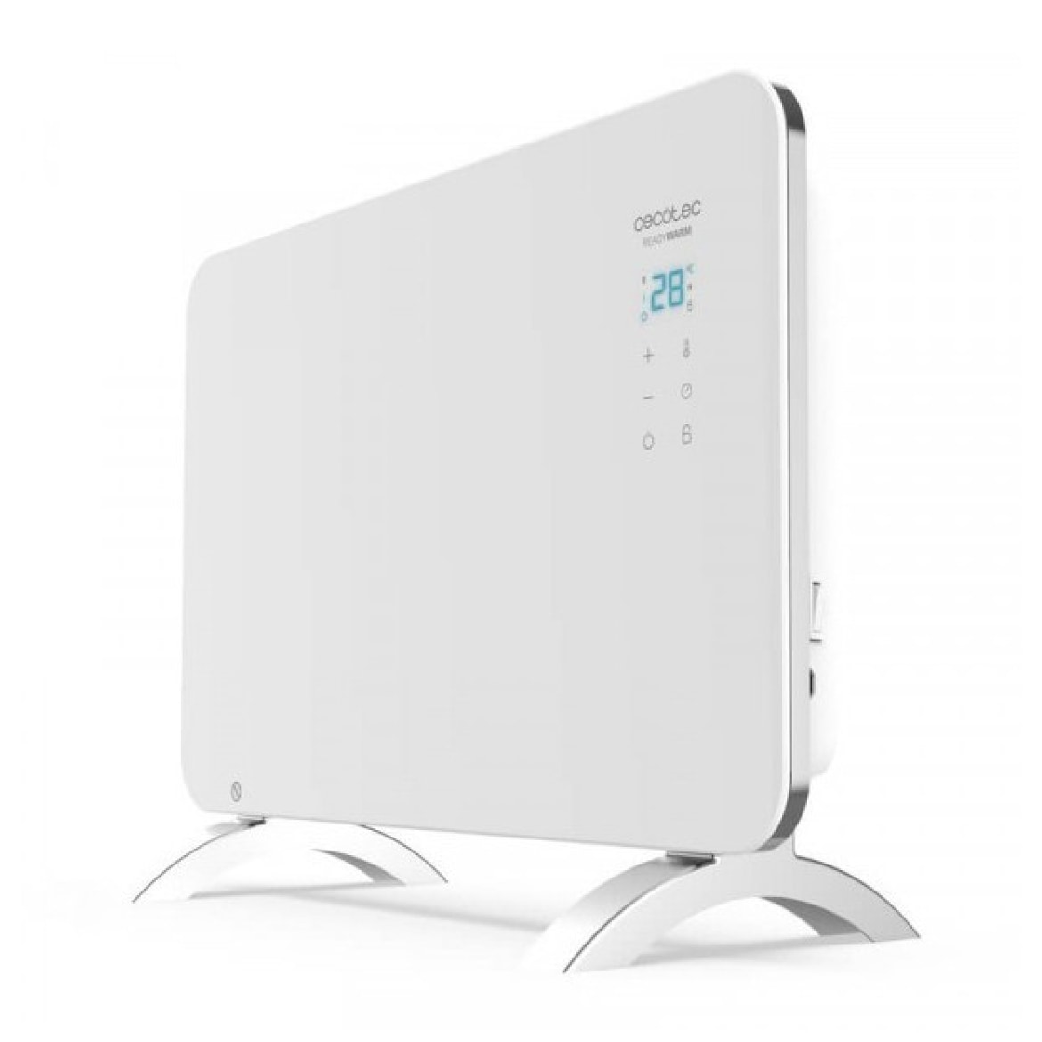 Radiador Eléctrico Bajo Consumo Ready Warm 6650 Crystal Connection. Wifi, 1000 W