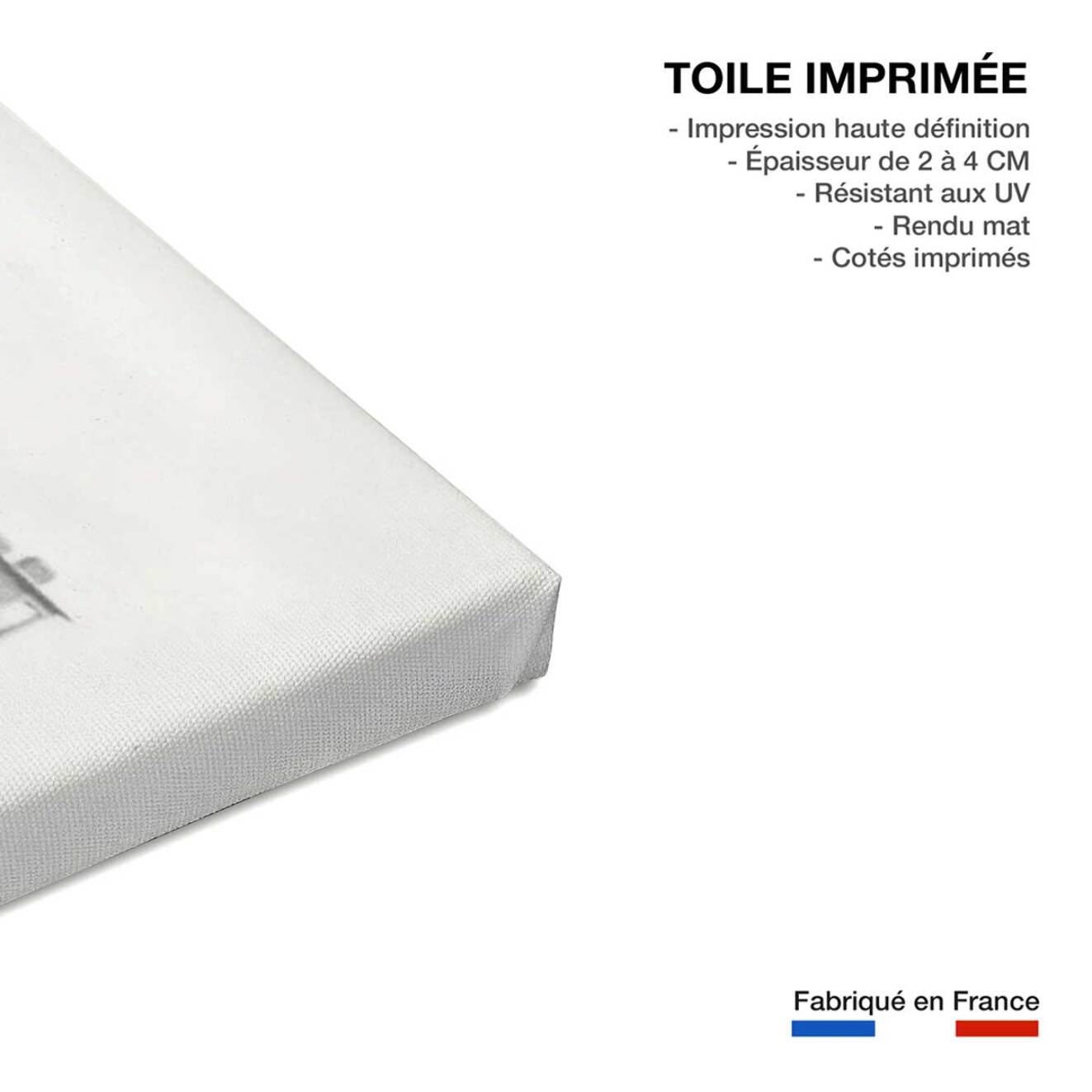 Tableau de sport photo ancienne d'un match de rugby  Toile imprimée