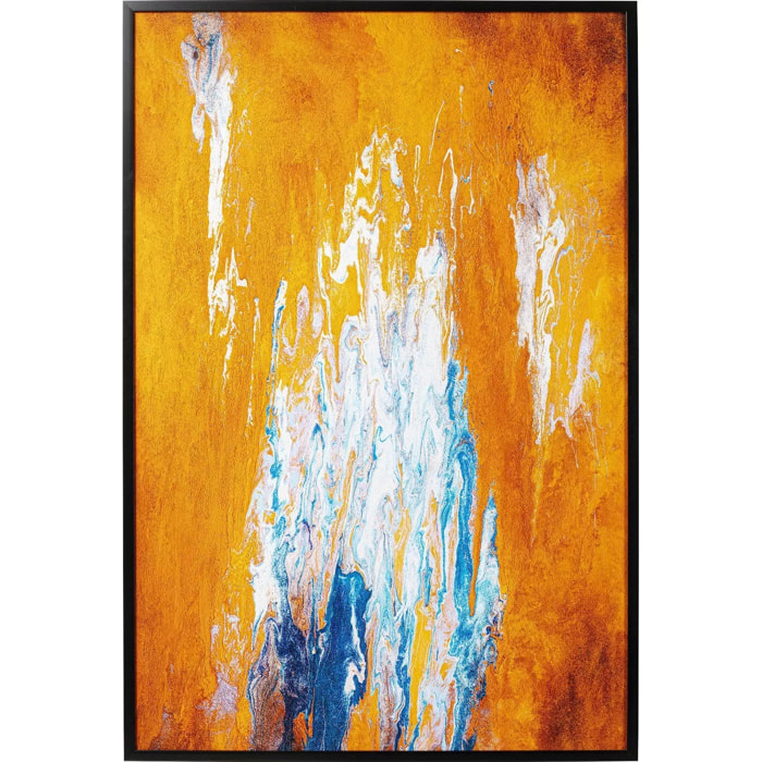 Tableau Frame Artistas 80x120cm orange Kare Design