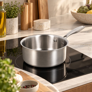 Casserole trinox 16cm en acier inoxydable