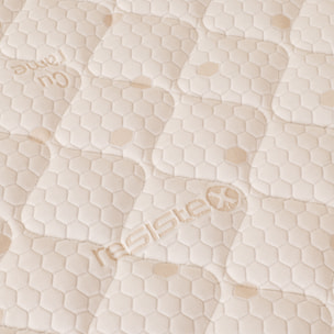 Materasso 800 Molle Insacchettate mod. QUANTUM SPRING Matrimoniale mis. 140x190 alto 25cm rivestimento sfoderabile - Sleepy Italy