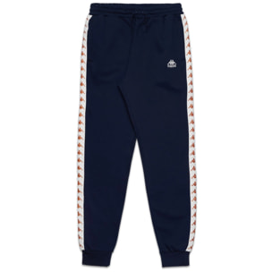 Pantaloni Kappa Uomo 222 Banda Alanz 4 Blu