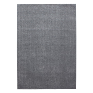 CALIFORNIE - Tapis uni à poils courts Gris clair