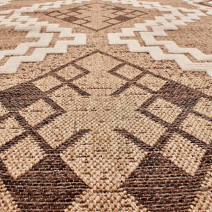 Tapis extérieur tissé kilim rectangle BUTA