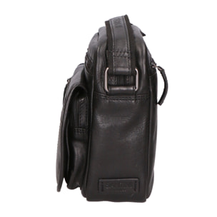 Borsa a tracolla unisex In Vera pelle Made in India 18x19x10 cm