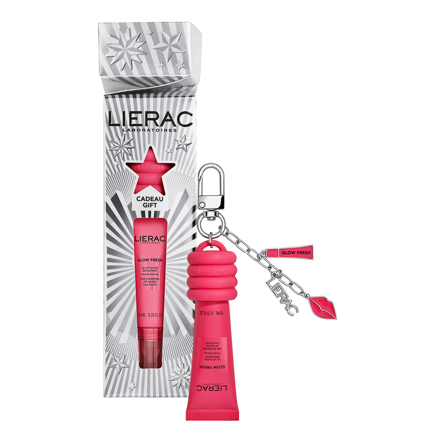 Glow Fresh - Coffret Le Lip Gloss Repulpant 10 ml + Le Porte-Clés Charm
