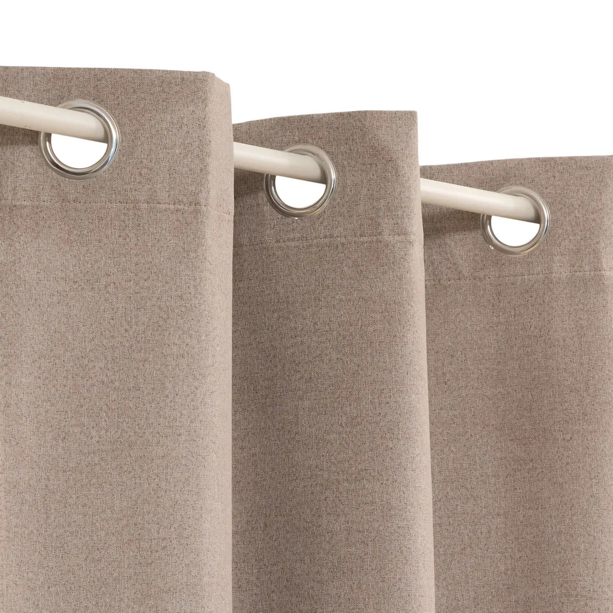 Rideau occultant Darla 140x260cm marron