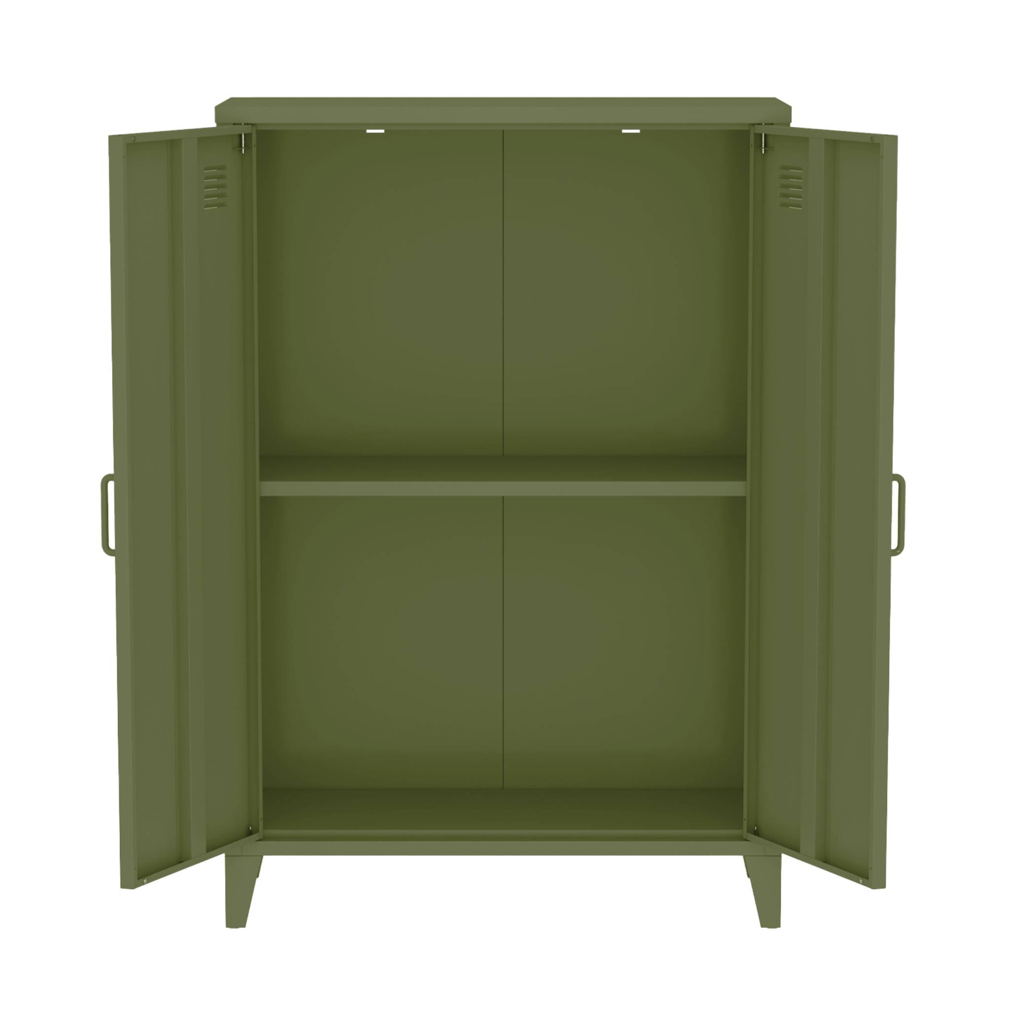 Commode/armoire industrielle métal 2 portes SOHO