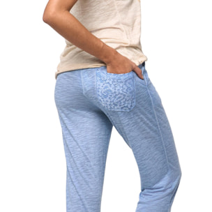 Pantalón palazzo de mujer Leone Lace