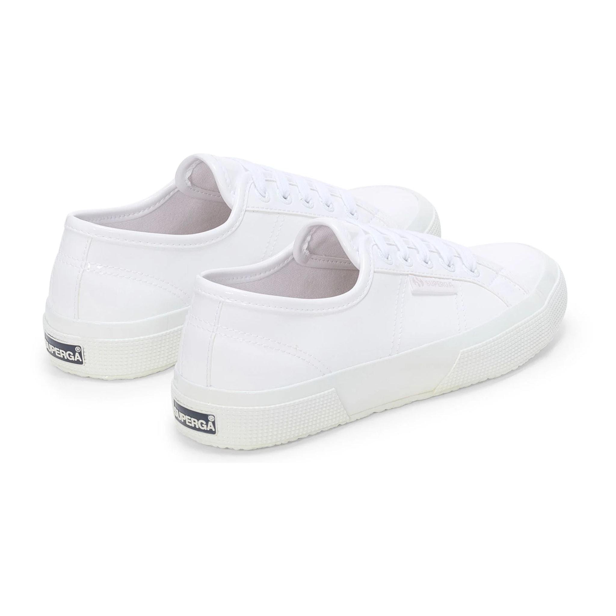 Le Superga Donna Bianco 2750 Vegan Varnish Material