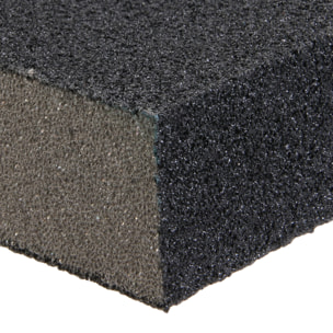 Lot de 2 Éponge - JE CHERCHE UNE IDEE - Multi-usage - Gris et noir