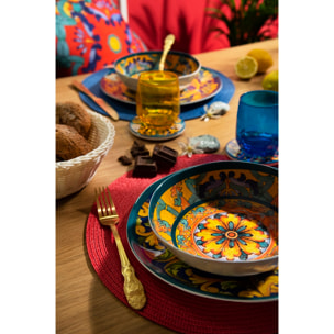 Set 24 Posate Excelsa – Baroque, Acciaio Dorato