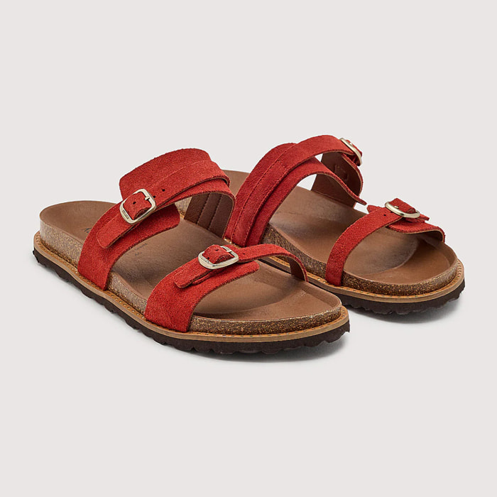 Sandalia Bio Roja - Azuba