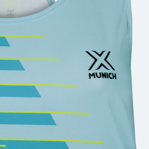 WOMAN BASIC TANK TOP AQUA