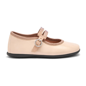 Scarpe Mary Jane in vernice per bambine con chiusura a fibbia