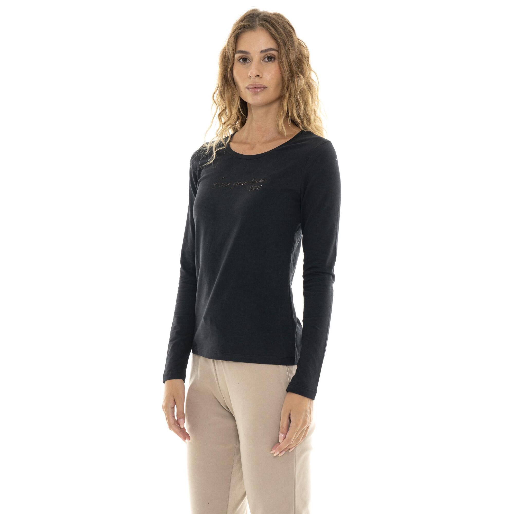 Camiseta mujer manga larga 'Relaxed'