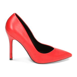 Décolleté rosse, tacco 10,5 cm