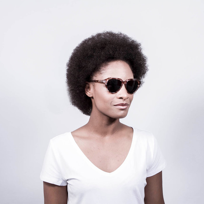 Gafas de sol OCEAN MAVERICKS - Transparente con flores