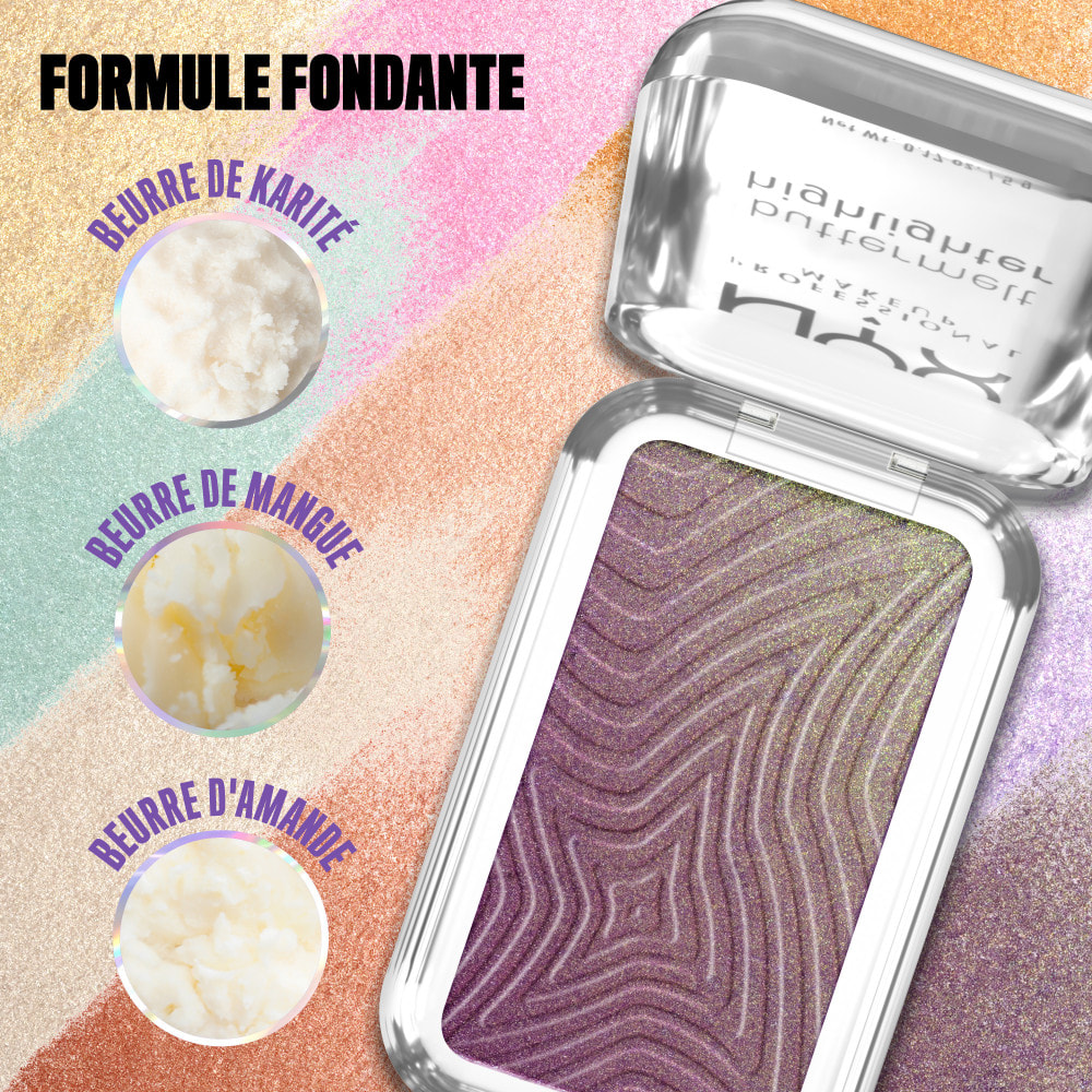 NYX Professional Makeup Buttermelt Highlighter BUTTA IN BLACK