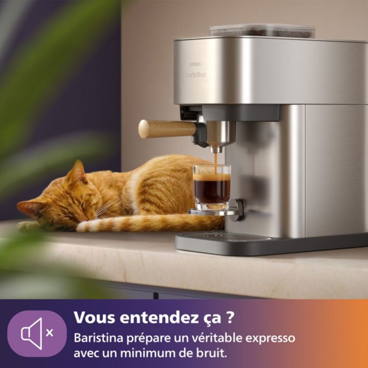 Machine à expresso PHILIPS Baristina Plus BAR500/00 Iced Coffee