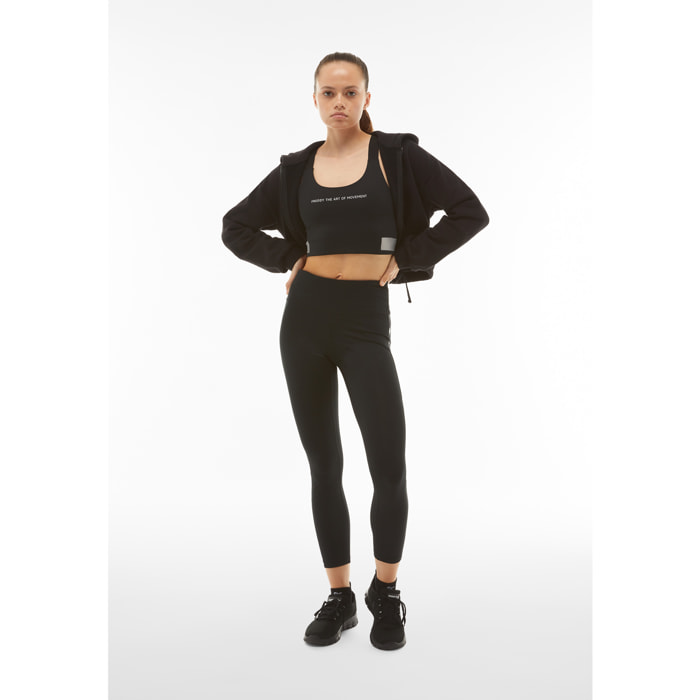 Leggings SuperFit ecologici con bande laterali texturizzate