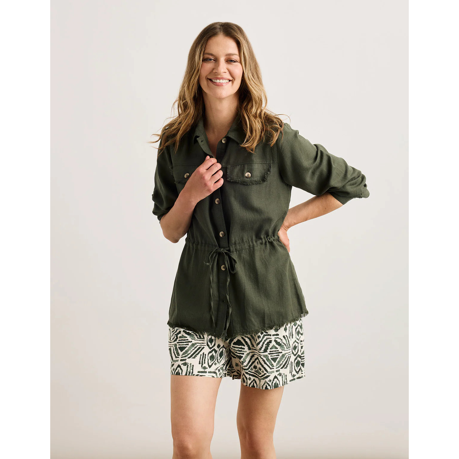 Chaqueta Caqui - Zentara