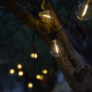 2 Guirlande solaire PARTY MAX 10LED 7.5M