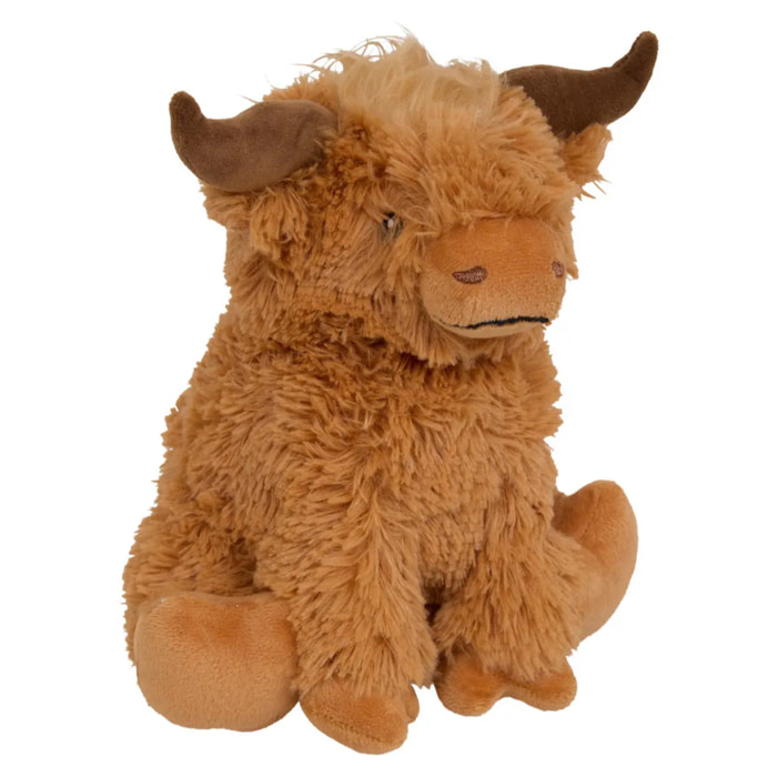 Peluche Betty vache écossaise H23cm