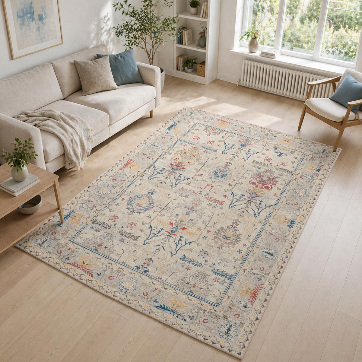 Tapis d'orient au motif oriental, style kilim, NATA