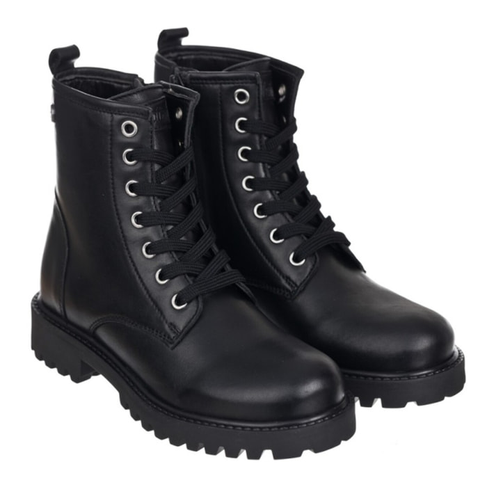 Botin elegante en piel