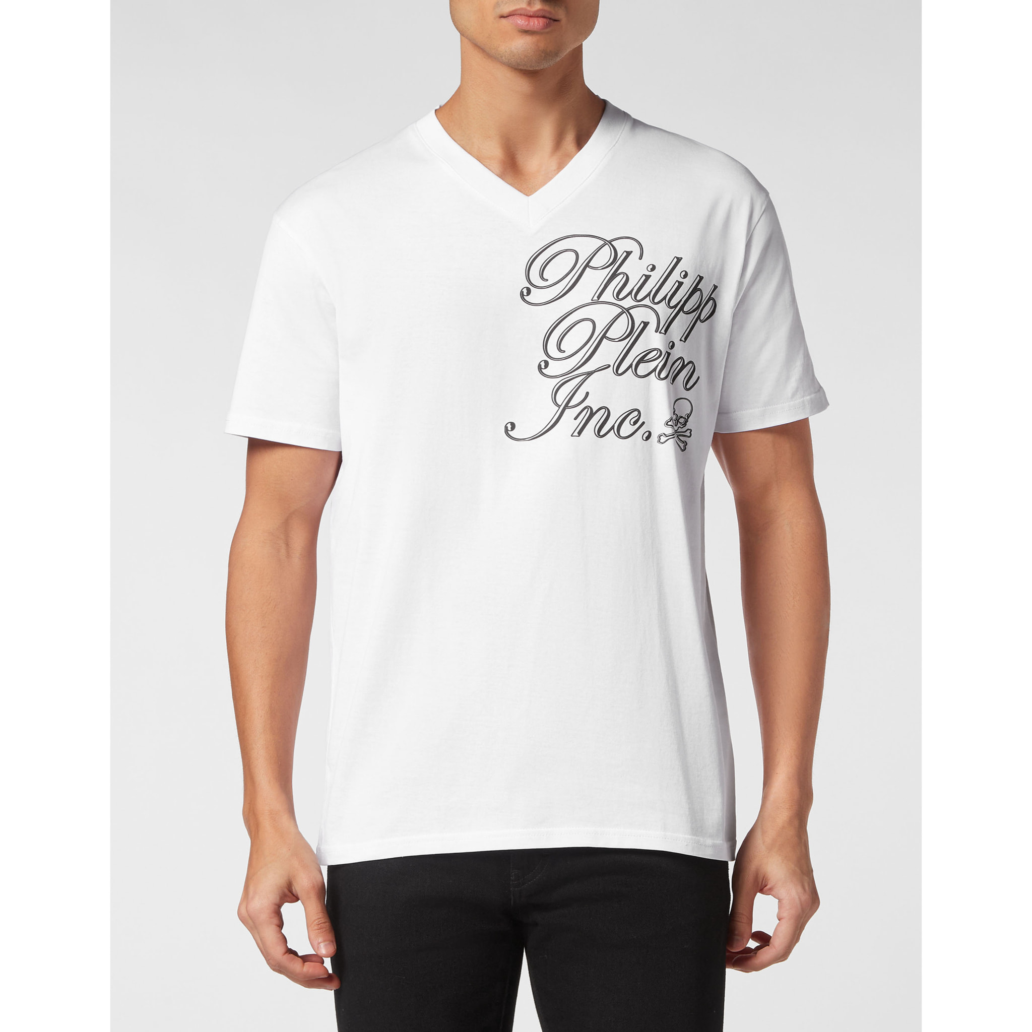 PHILIPP PLEIN Maglietta con scollo a V