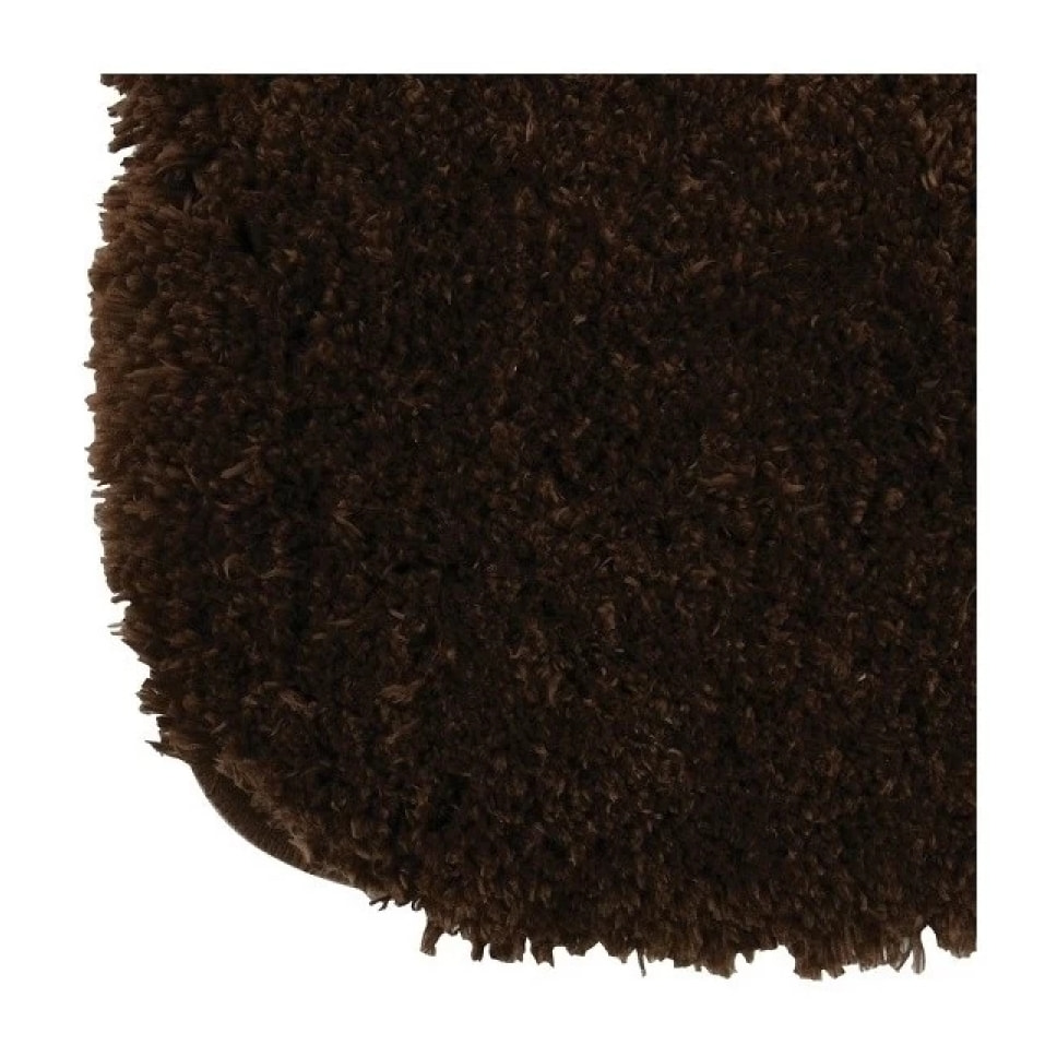 tapis de bain Microfibre 50x70cm Marron Chocolat MSV