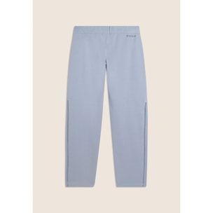 Pantaloni Sportivi con Gamba Dritta e Ricamo Traforato