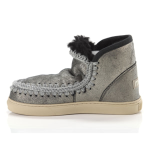 Boots Mou Eskimo Sneaker Dust Black Grigio