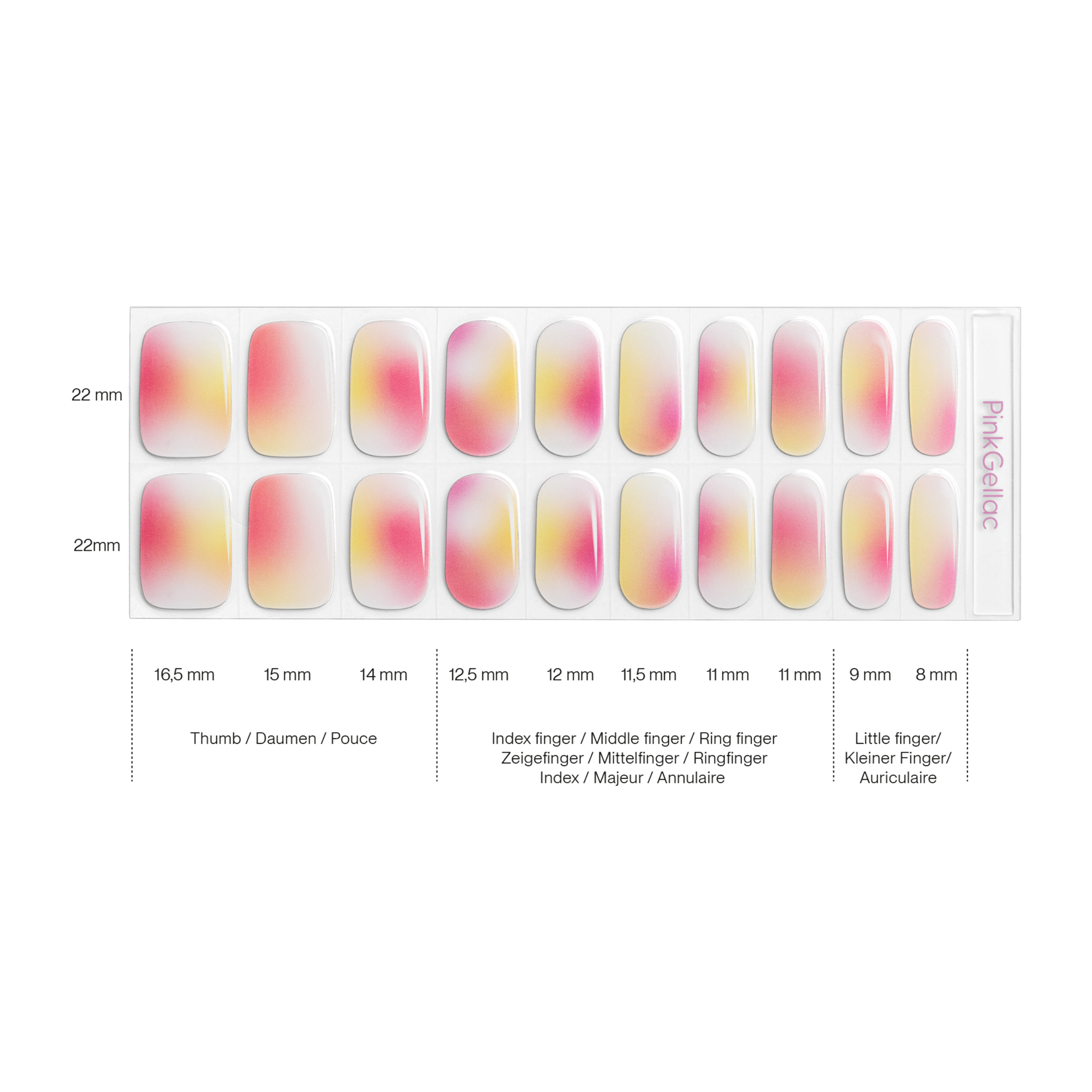 Stickers gel - 0047 Soft Sunset