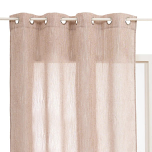 Voilage Teor 140x240cm rose