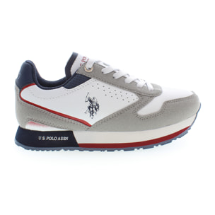 Sneakers U.S. Polo Assn White-Light Grey