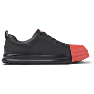 Zapatos de cordones - CAMPER Junction Runner - Negro - Cuero liso