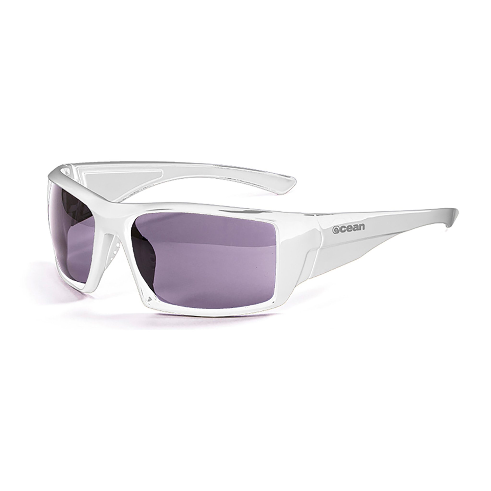 Gafas de deportes acuáticos OCEAN ARUBA - Blanco brillante / Ahumada