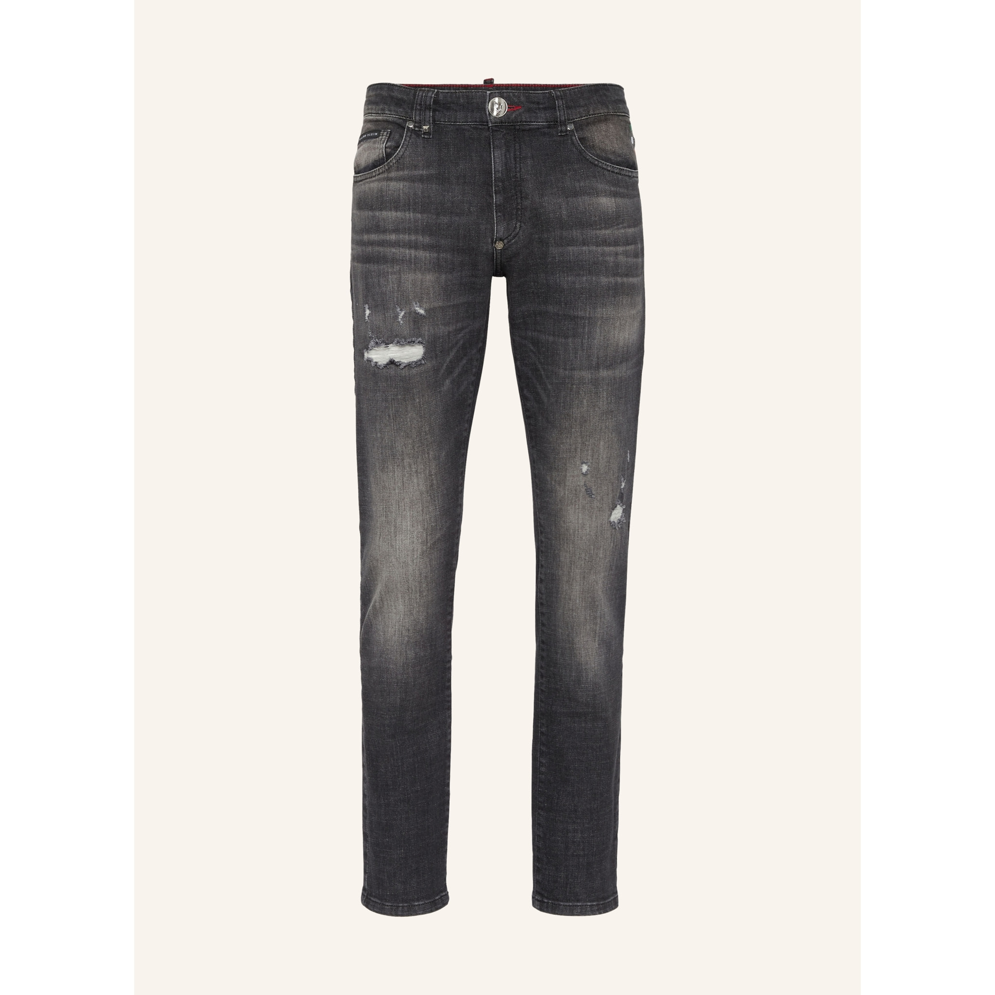 PHILIPP PLEIN Jeans Taglio super dritto