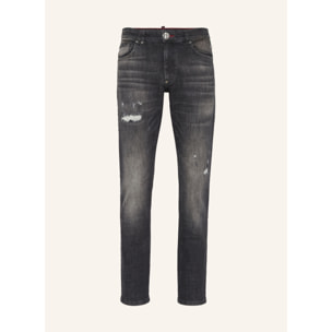PHILIPP PLEIN Jeans Taglio super dritto