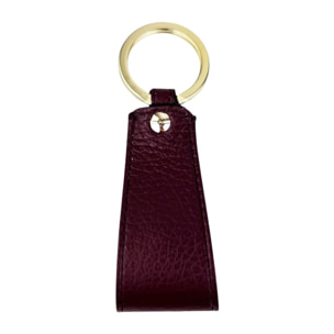 Portachiavi fettuccia Cheval Firenze Bordeaux