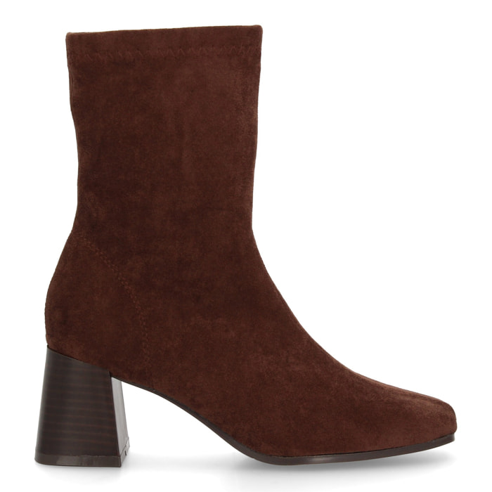 Bota calcetín de caña media para mujer