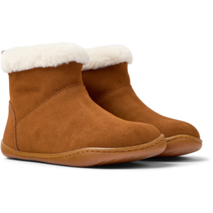Botines - CAMPER Peu Cami - Marron - Piel de ante