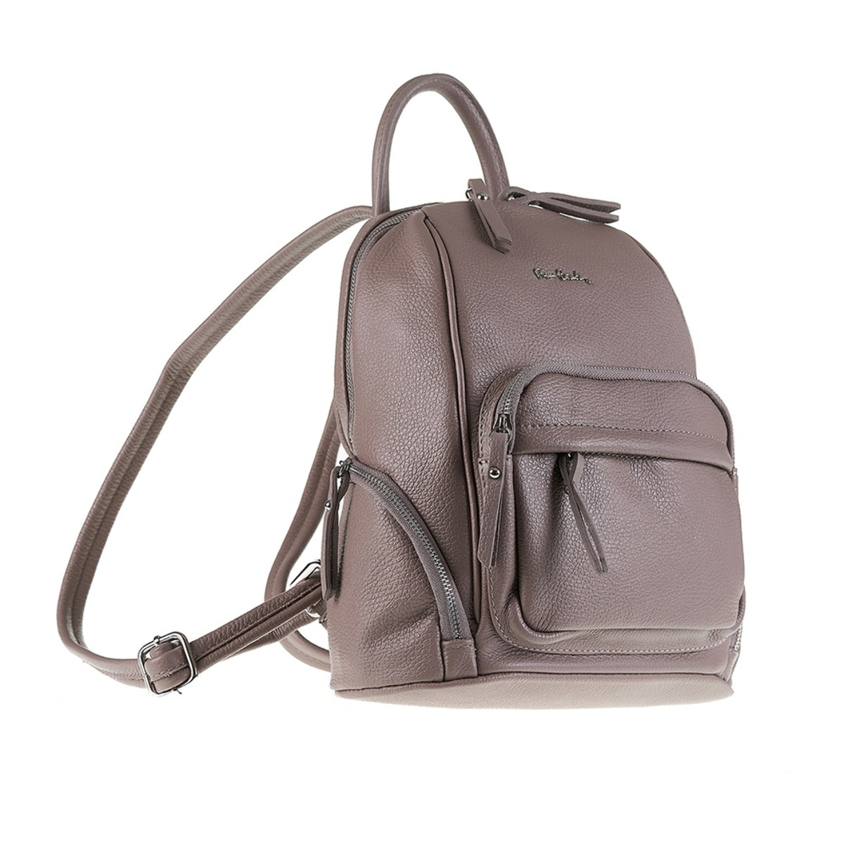 Zaino da donna in pelle Made in Italy - Modello Lunaria Pro - Casual - 28.0 x 31.0 x 14.0 cm