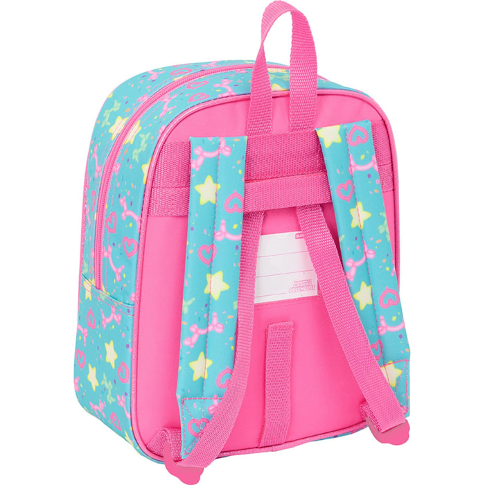 Mochila guarderia adapt.carro gabbys dollhouse "confetti"